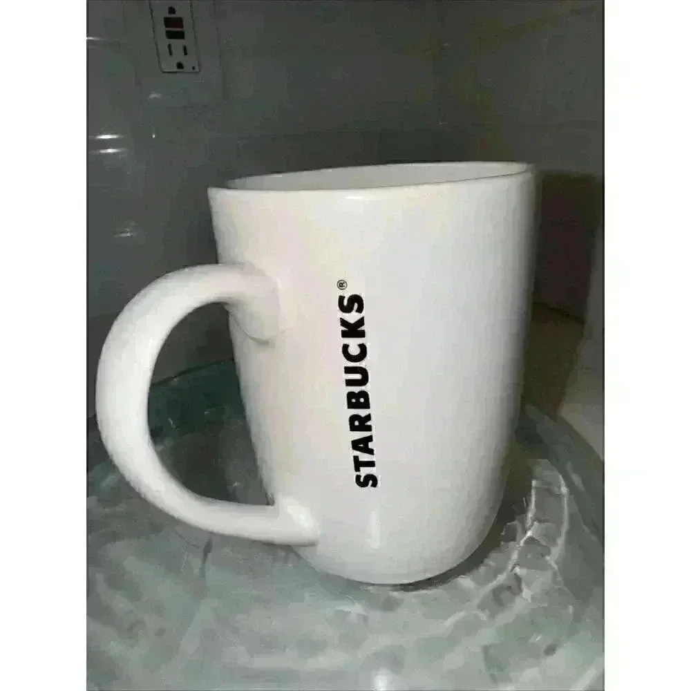 STARBUCKS COFFEE COMPANY Cup Mug CHRISTMAS SNOWMAN  2012